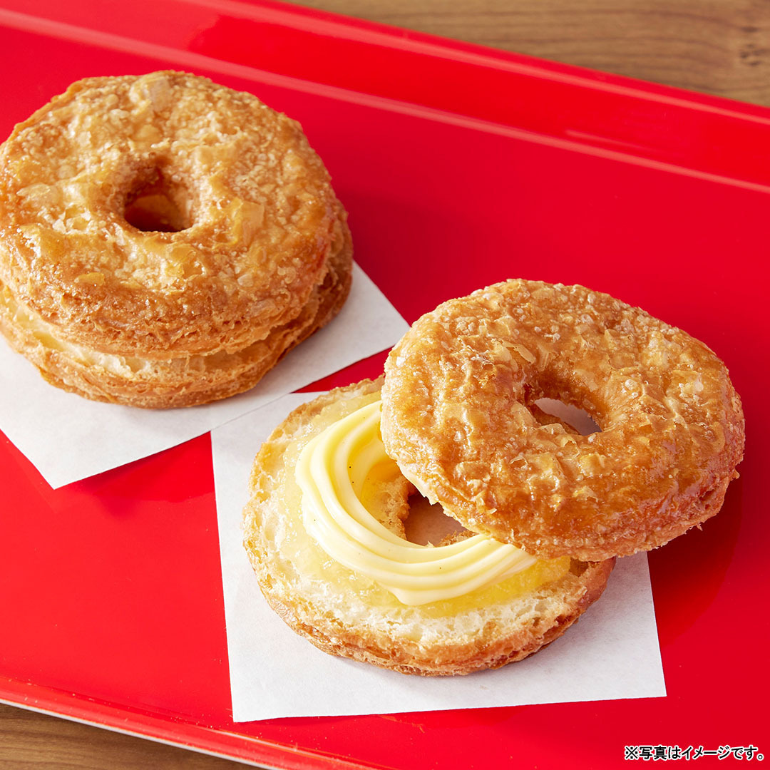 ミスタードーナツ Misdomeetsbakeinc第1弾 ｖ リンゴクロワッサンドーナツカスタード 22 07 13 俺ノランキング