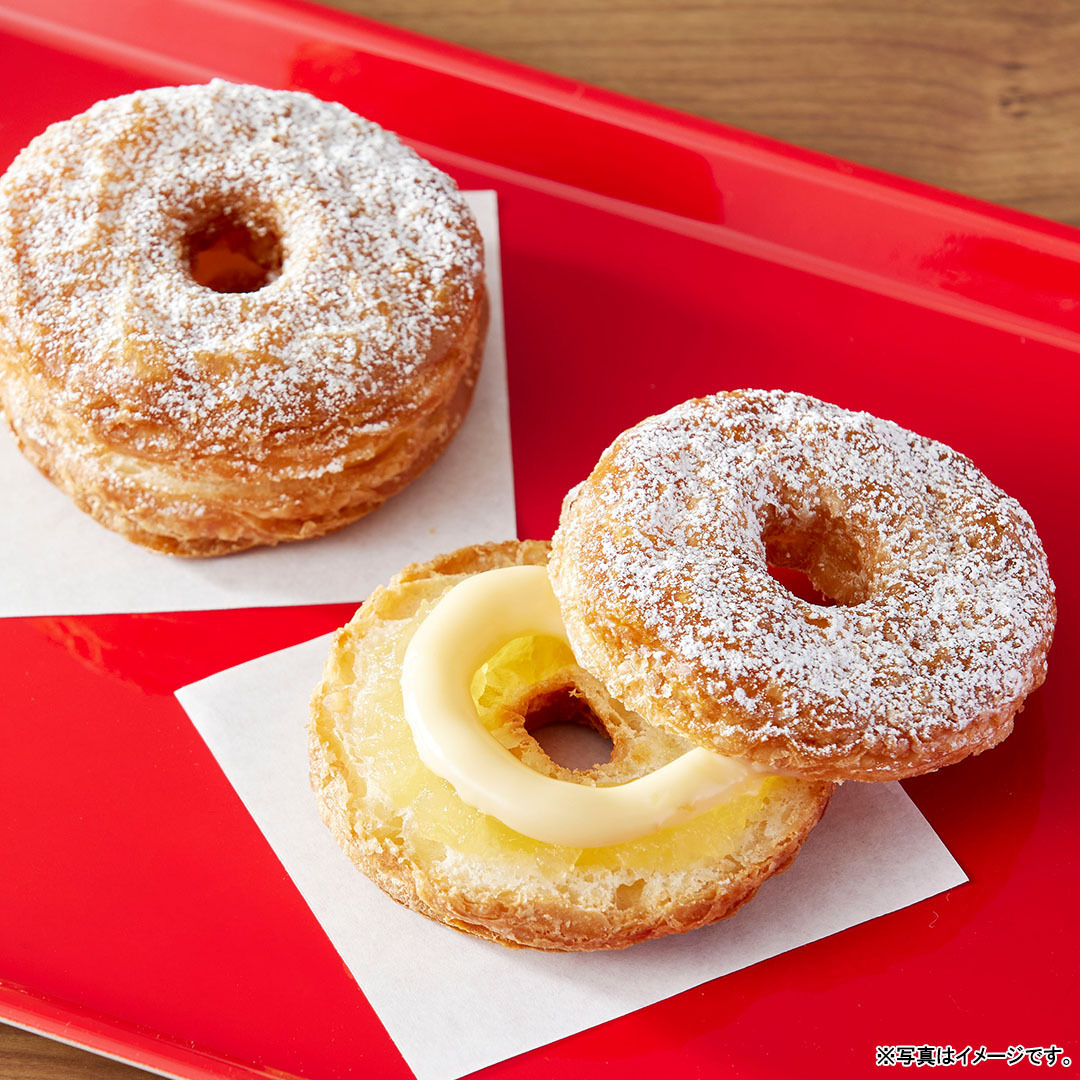ミスタードーナツ Misdomeetsbakeinc第1弾 リンゴクロワッサンドーナツレモンカスタード 22 07 14 俺ノランキング