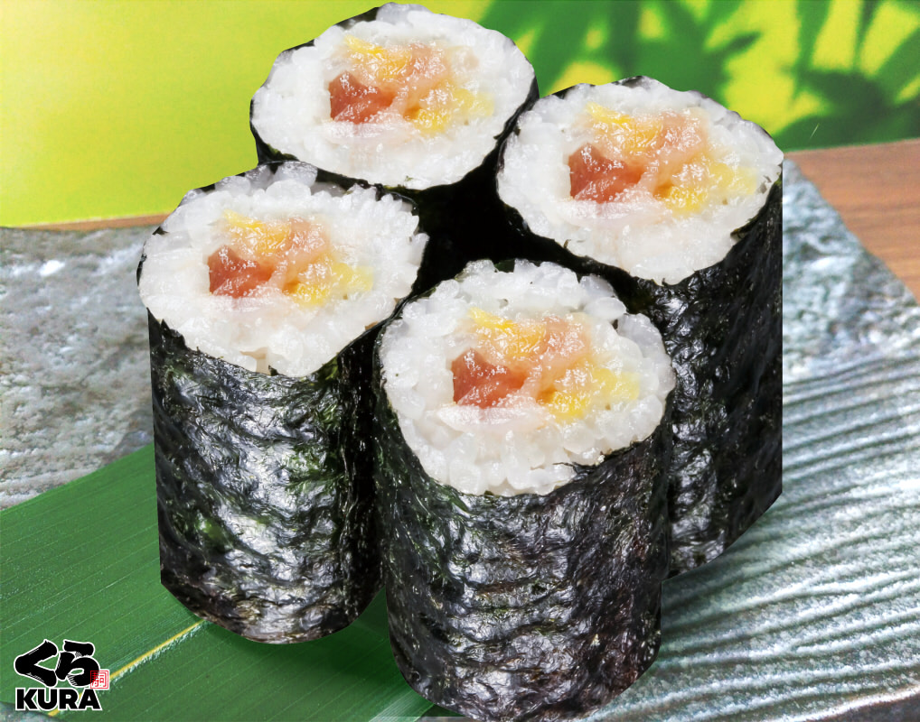 くら寿司 まぐたく細巻 まぐろとたくあんの相性抜群 口の中でふんわりとろけるまぐろに たくあんの旨みとコ 22 08 29 無添くら寿司 俺ノランキング