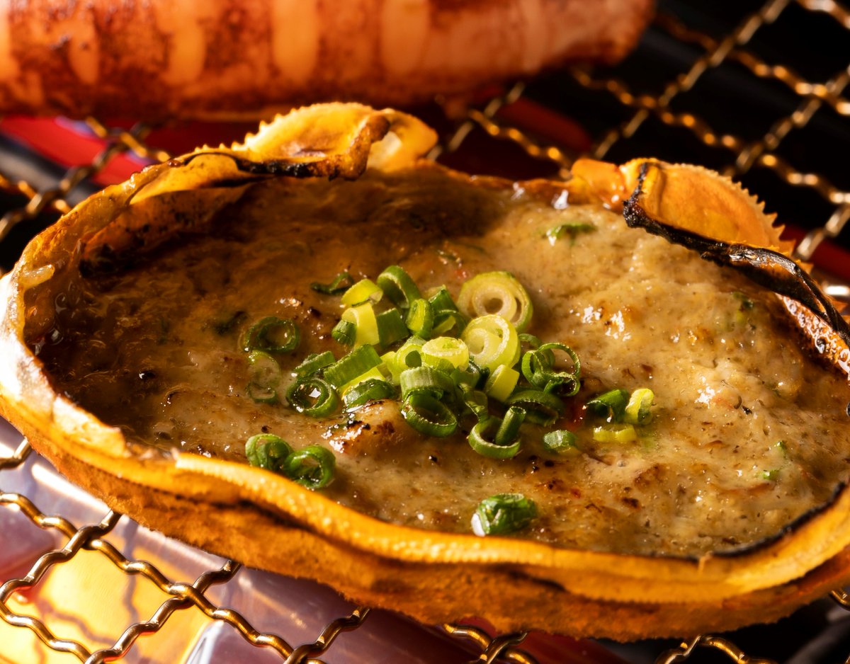 磯丸水産 今日は12日ということで勝手に か2味噌甲羅焼の日 お盆休みなので 蟹味噌甲羅焼593円で昼飲み中で 22 08 12 俺ノランキング 磯丸水産 今日は12日ということで勝手に か2味噌甲羅焼の日 お盆休みなので 蟹味噌甲羅焼593円で昼飲み中で 22 08 12 俺ノランキング