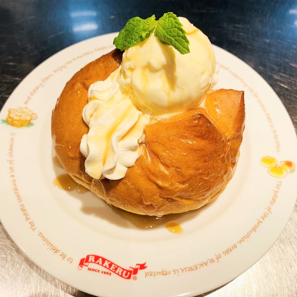 オムライスのラケル たまには甘 いラケルパンも ラケルパンデザート メープル 22 08 03 ラケル 俺ノランキング